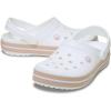 Crocs Unisex Adult Crocband Clog(White/Pink Caramel)