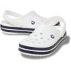 Crocs Unisex Adult Crocband Clog(White/White/Navy)