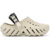 Crocs Unisex Adult Echo Clog(Bone/Black)