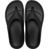 Crocs Unisex Adult Mellow Recovery Flip Flops(Black)