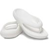 Crocs Unisex Adult Mellow Recovery Flip Flops(White)