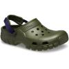 Crocs Unisex Adult Offroad Sport Clogs(Army Green/Navy)