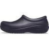 Crocs Unisex Adult Work On The Clock Literide Slip-On Clogs(Black)
