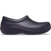 Crocs Unisex Adult Work On The Clock Literide Slip-On Clogs(Black)