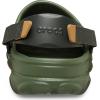 Crocs Unisex-Adult All Terrain Clogs with Adjustable Heel Strap(Army Green)