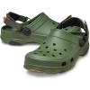 Crocs Unisex-Adult All Terrain Clogs with Adjustable Heel Strap(Army Green)