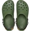 Crocs Unisex-Adult All Terrain Clogs with Adjustable Heel Strap(Army Green)