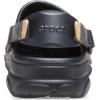 Crocs Unisex-Adult All Terrain Clogs with Adjustable Heel Strap(Black)