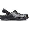 Crocs Unisex-Adult All Terrain Clogs with Adjustable Heel Strap(Black Mossy Oak Elements)