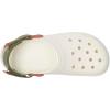 Crocs Unisex-Adult All Terrain Clogs with Adjustable Heel Strap(Chalk)