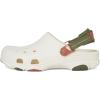 Crocs Unisex-Adult All Terrain Clogs with Adjustable Heel Strap(Chalk)