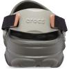 Crocs Unisex-Adult All Terrain Clogs with Adjustable Heel Strap(Dusty Olive/Multi)