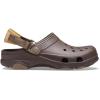 Crocs Unisex-Adult All Terrain Clogs with Adjustable Heel Strap(Espresso)