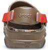 Crocs Unisex-Adult All Terrain Clogs with Adjustable Heel Strap(Walnut)