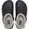 Crocs Unisex-Adult All Terrain Lined Clogs with Adjustable Heel Strap(Black)