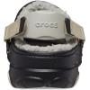 Crocs Unisex-Adult All Terrain Lined Clogs with Adjustable Heel Strap(Black)