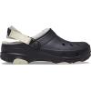 Crocs Unisex-Adult All Terrain Lined Clogs with Adjustable Heel Strap(Black)