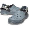 Crocs Unisex-Adult All Terrain Lined Clogs with Adjustable Heel Strap(Concrete)