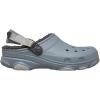 Crocs Unisex-Adult All Terrain Lined Clogs with Adjustable Heel Strap(Concrete)