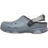 Crocs Unisex-Adult All Terrain Lined Clogs with Adjustable Heel Strap(Concrete)