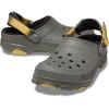 Crocs Unisex-Adult All Terrain Lined Clogs with Adjustable Heel Strap(Dusty Olive)