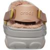 Crocs Unisex-Adult All Terrain Lined Clogs with Adjustable Heel Strap(Elephant)