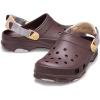 Crocs Unisex-Adult All Terrain Lined Clogs with Adjustable Heel Strap(Mocha Multi)