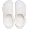 Crocs Unisex-Adult Bistro Clogs, Slip Resistant Work Shoes(White)