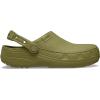 Crocs Unisex-Adult Classic Crafted Canvas Clogs for Men and Women(Aloe)