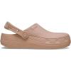 Crocs Unisex-Adult Classic Crafted Canvas Clogs for Men and Women(Pink Caramel)