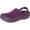Crocs Unisex-Adult Classic Crafted Canvas Clogs for Men and Women(Plush Plum Velvet)