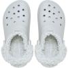 Crocs Unisex-Adult Classic Fleece Lined Clogs, Fuzzy Slippers for Women and Men(Atmosphere)