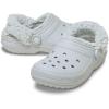 Crocs Unisex-Adult Classic Fleece Lined Clogs, Fuzzy Slippers for Women and Men(Atmosphere)