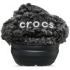 Crocs Unisex-Adult Classic Fleece Lined Clogs, Fuzzy Slippers for Women and Men(Black)