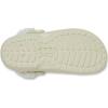 Crocs Unisex-Adult Classic Fleece Lined Clogs, Fuzzy Slippers for Women and Men(Bone)