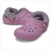 Crocs Unisex-Adult Classic Fleece Lined Clogs, Fuzzy Slippers for Women and Men(Hydrangea)