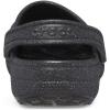 Crocs Unisex-Adult Classic Glitter Clogs(Black Glitter)
