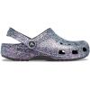 Crocs Unisex-Adult Classic Glitter Clogs(Black/Multi)