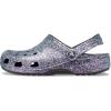 Crocs Unisex-Adult Classic Glitter Clogs(Black/Multi)