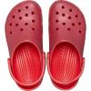 Crocs Unisex-Adult Classic Glitter Clogs(Cherry Red)
