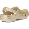 Crocs Unisex-Adult Classic Glitter Clogs(Chunky Sandstone)