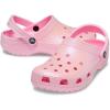 Crocs Unisex-Adult Classic Glitter Clogs(Flamingo)