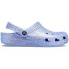 Crocs Unisex-Adult Classic Glitter Clogs(Moon Jelly)