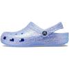 Crocs Unisex-Adult Classic Glitter Clogs(Moon Jelly)