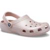 Crocs Unisex-Adult Classic Glitter Clogs(Pink Clay Simmer)