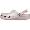 Crocs Unisex-Adult Classic Glitter Clogs(Pink Clay Simmer)