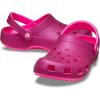 Crocs Unisex-Adult Classic Glitter Clogs(Pink Crush)
