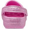 Crocs Unisex-Adult Classic Glitter Clogs(Taffy Pink)