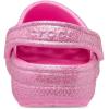Crocs Unisex-Adult Classic Glitter Clogs(Taffy Pink/Glitter)