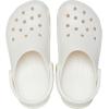 Crocs Unisex-Adult Classic Glitter Clogs(White)